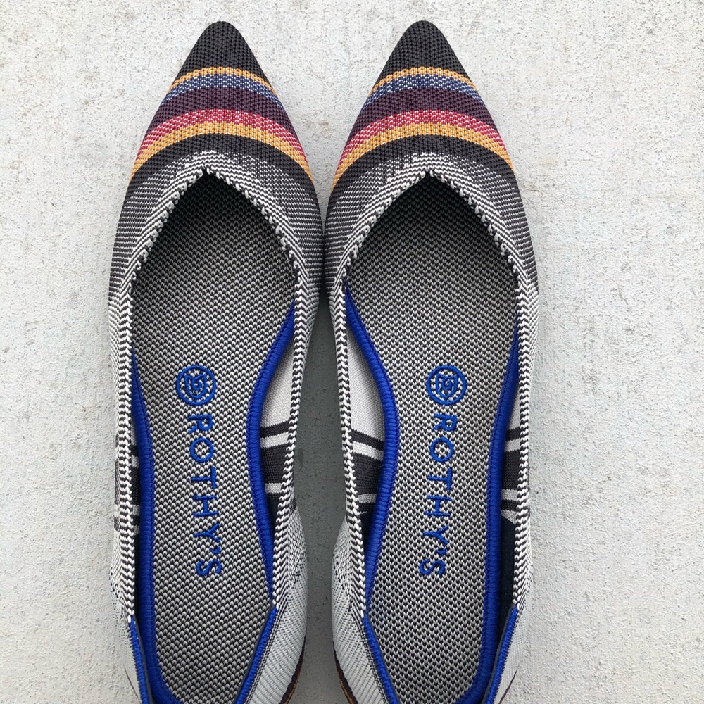 Rothys- varsity stripe size 8.5